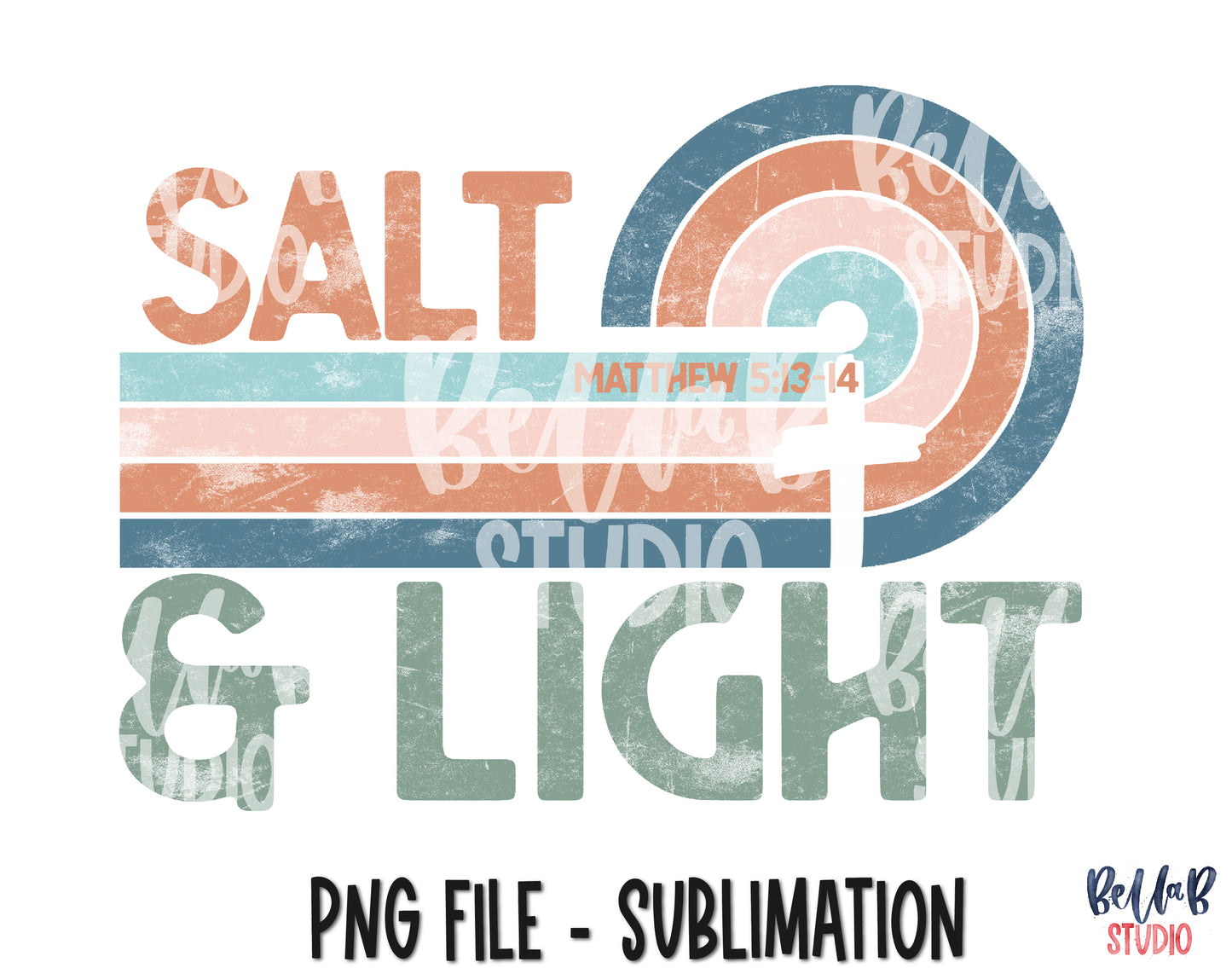 Salt And Light Sublimation Design