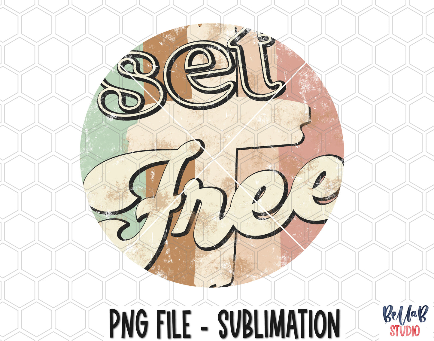 Set Free Sublimation Design
