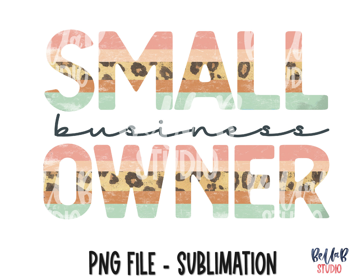 Small Business Owner Sublimation Design