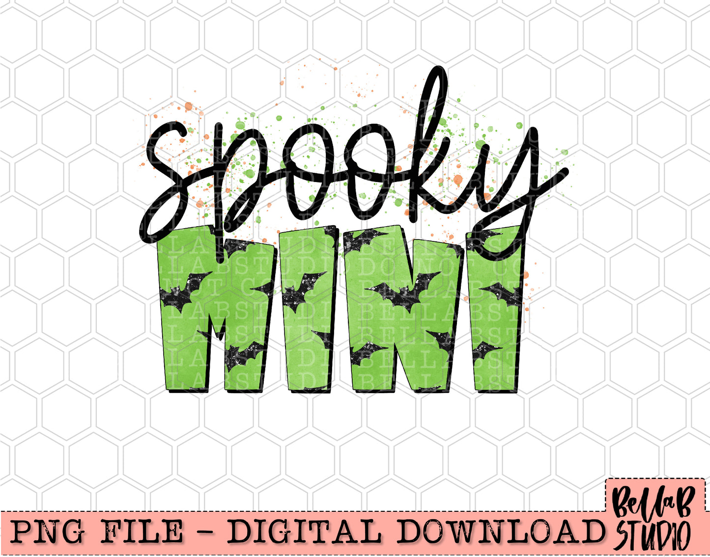 Spooky Mini PNG Design