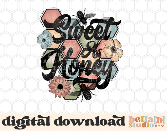 Sweet As Honey PNG Design