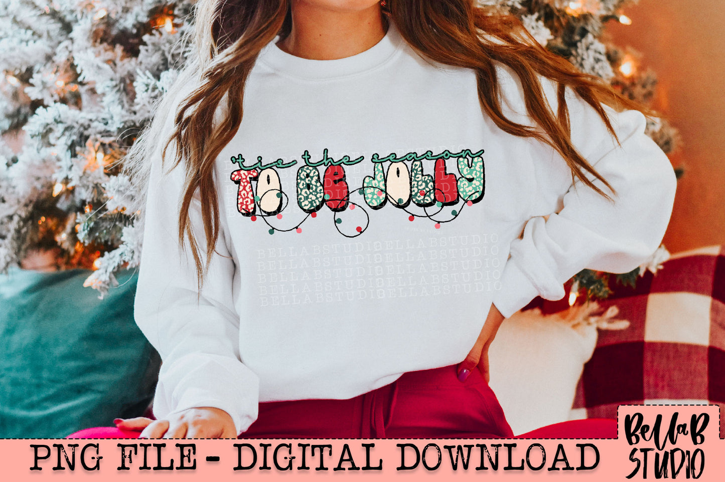 Tis The Season To Be Jolly PNG Design