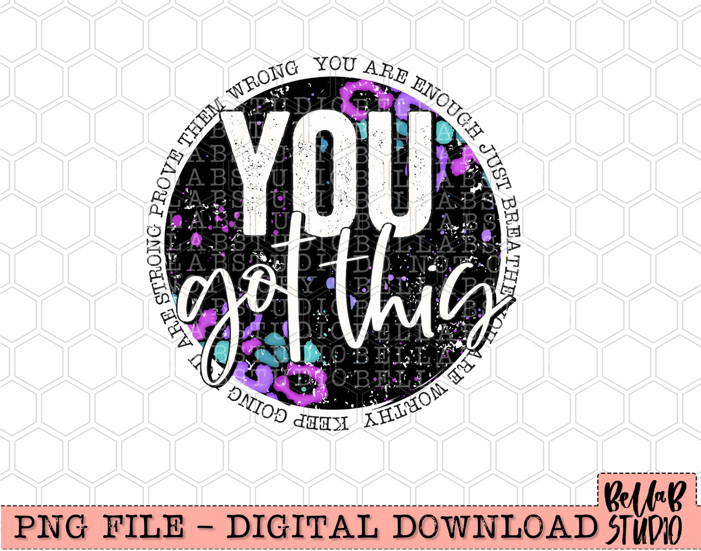 You Got This Affirmations PNG Design