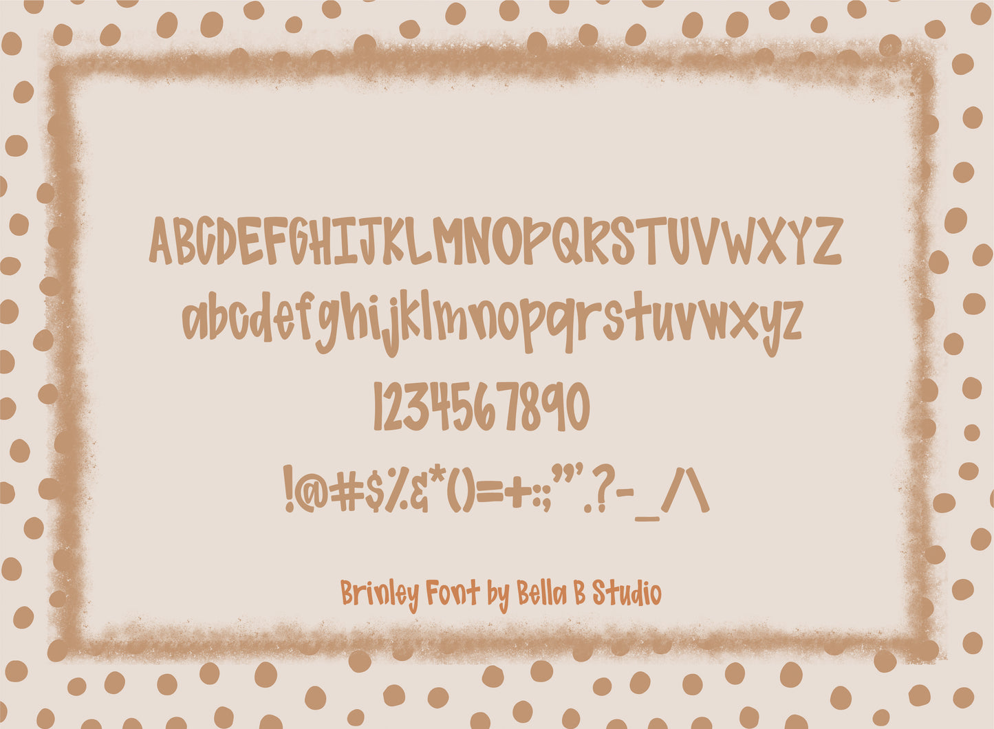 Brinley - A Fun Chunky Font