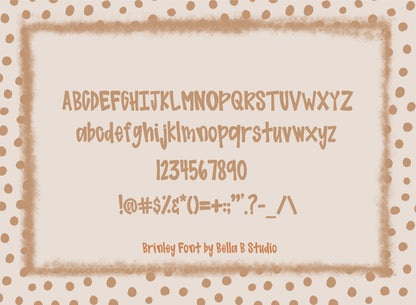 Brinley - A Fun Chunky Font