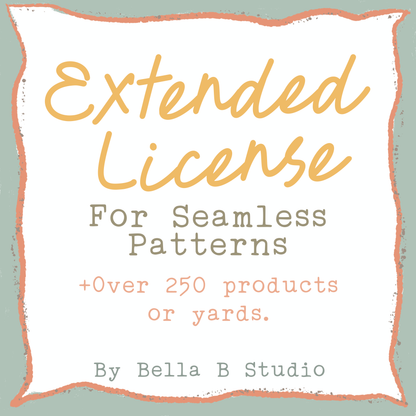 Extended License For SEAMLESS PATTERNS