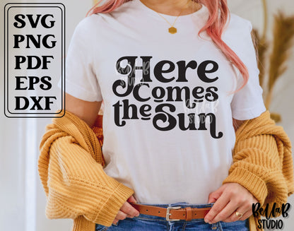 Here Comes The Sun SVG File