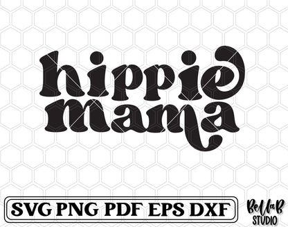 Hippie Mama SVG File
