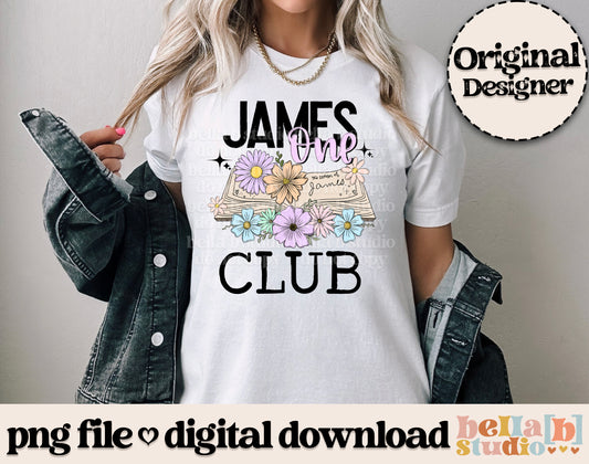 James One Club PNG Design