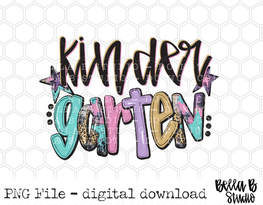 Kindergarten Starry School PNG Design