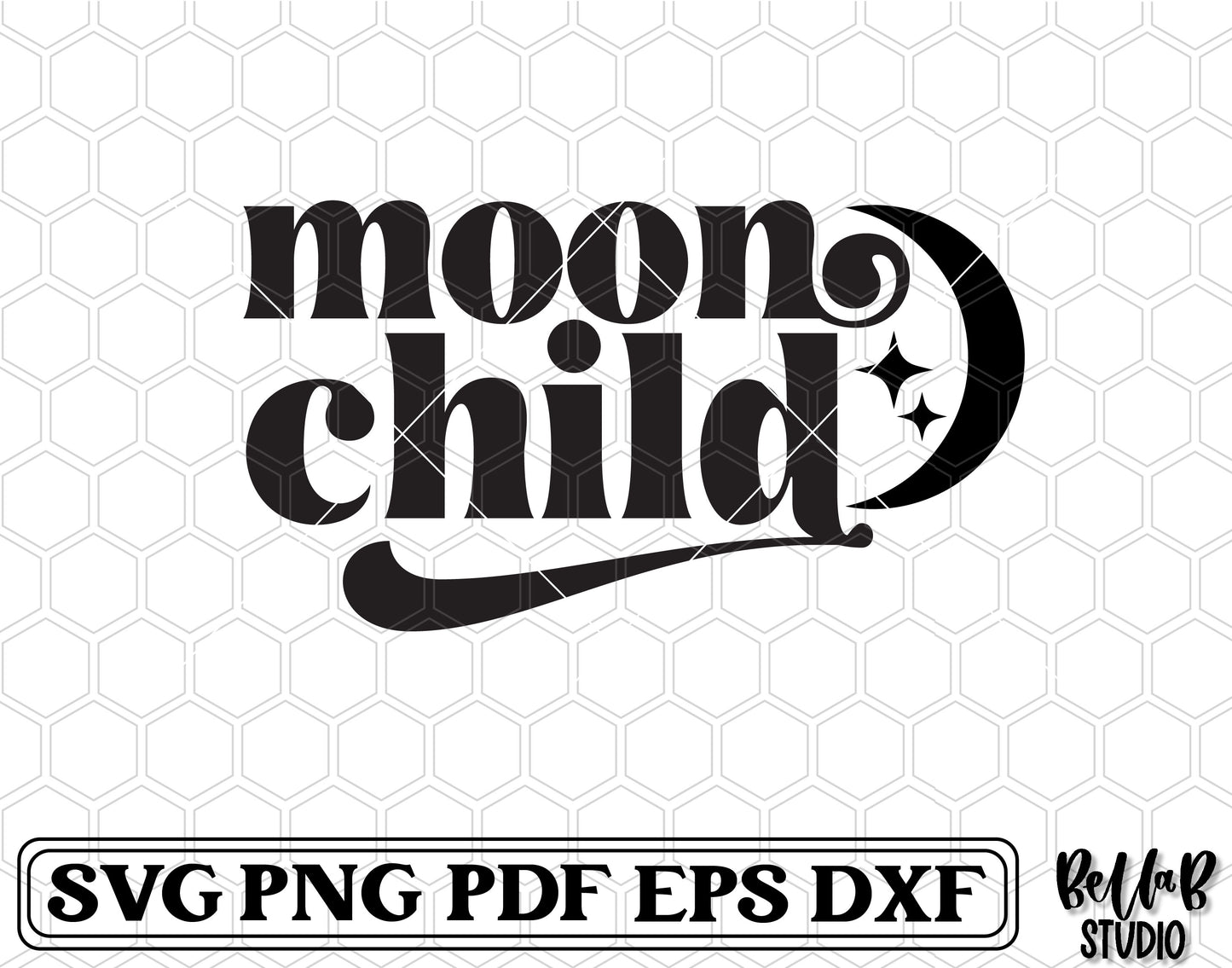 Moon Child SVG File