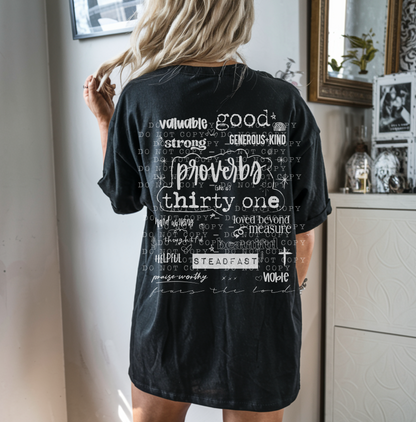 Proverbs 31 PNG Design