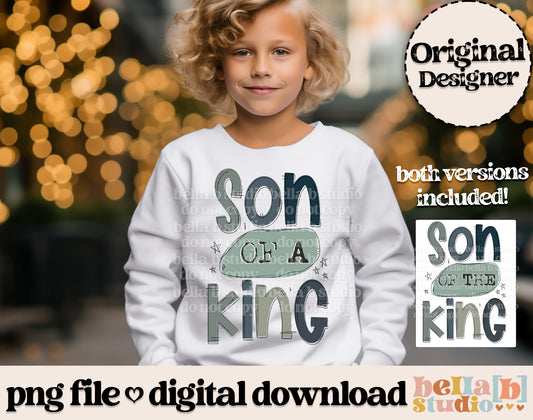 Son Of A King PNG Design