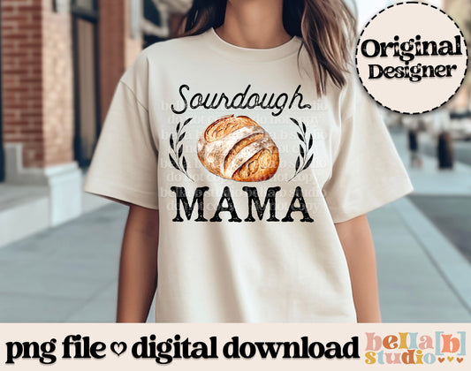 Sourdough Mama PNG Design
