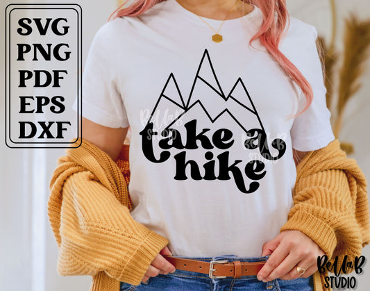 Take A Hike SVG File