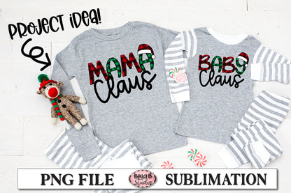 Baby Claus Sublimation Design