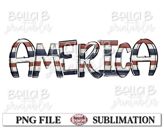 America Sublimation Design