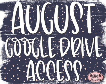 AUGUST Drive Access-2020