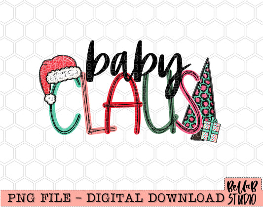 Baby Claus PNG Design