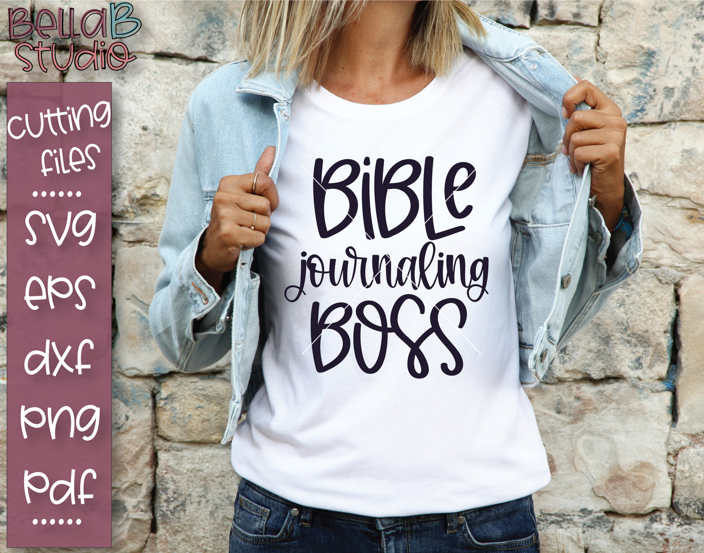 Bible Journaling Boss SVG File
