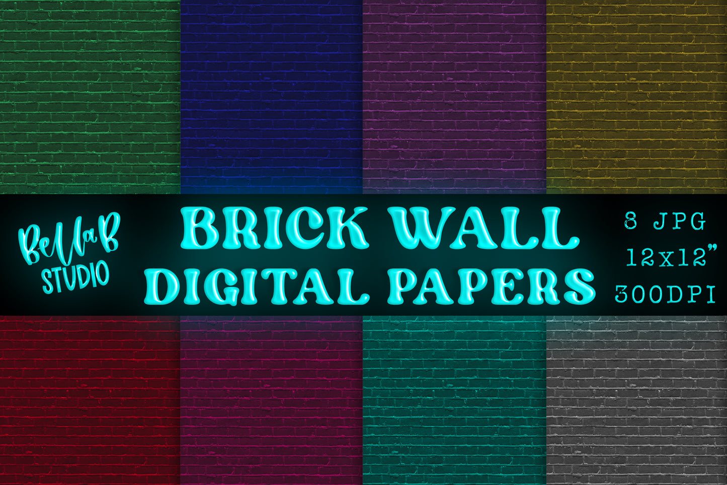 Brick Wall Digital Papers