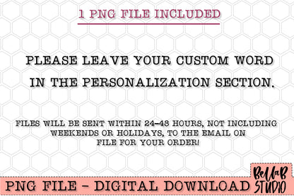 Custom Boho Daisy PNG Design