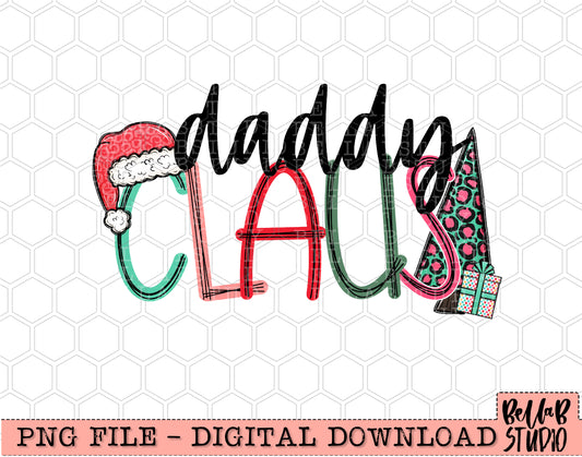Daddy Claus PNG Design