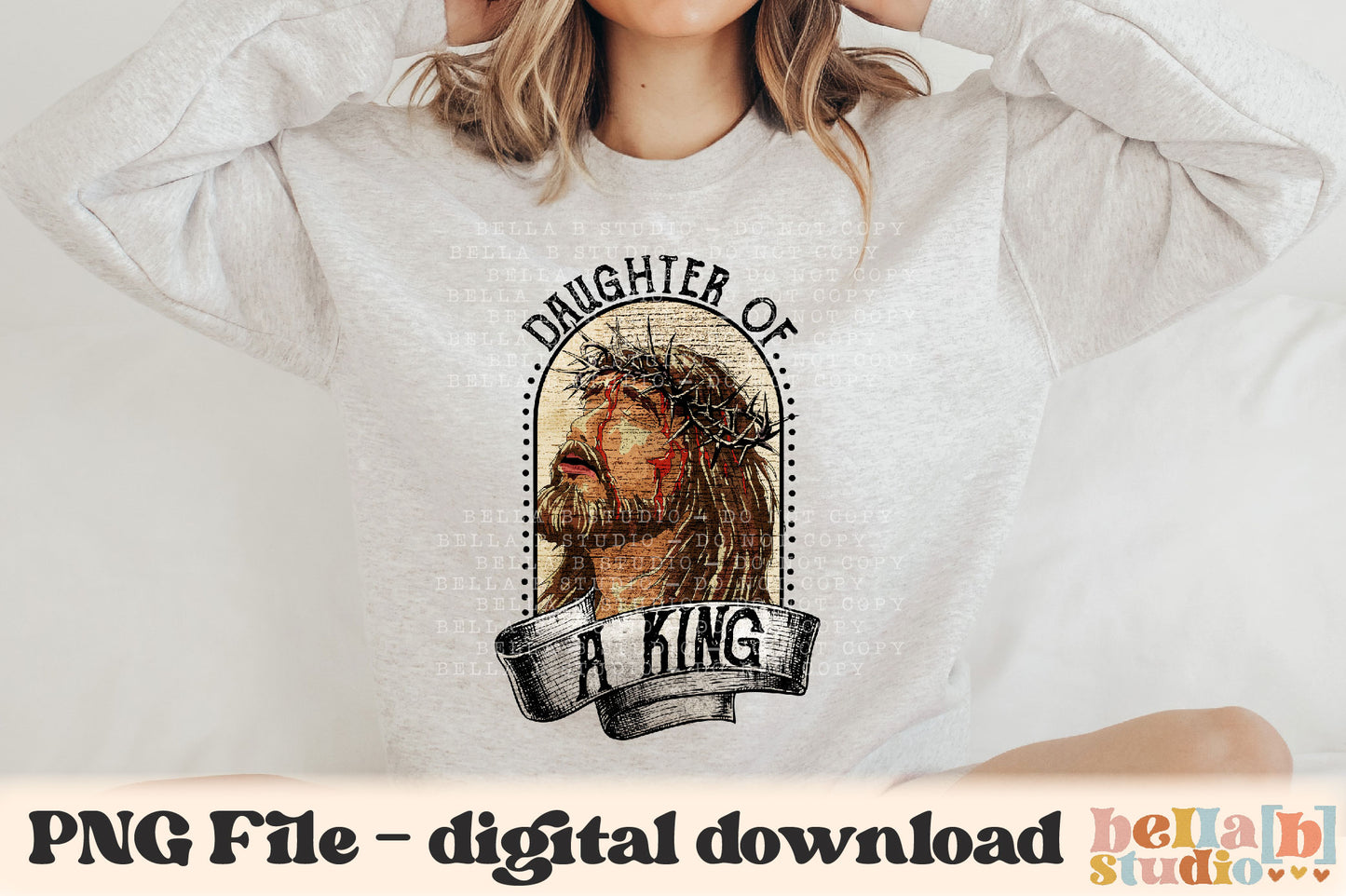 Daughter Of a King PNG Design