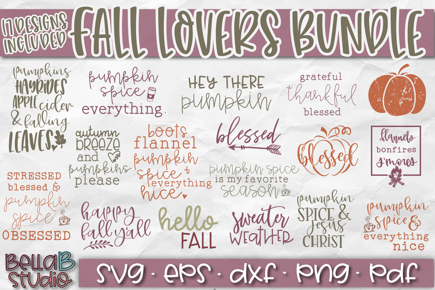 Autumn, Fall Quotes SVG Bundle