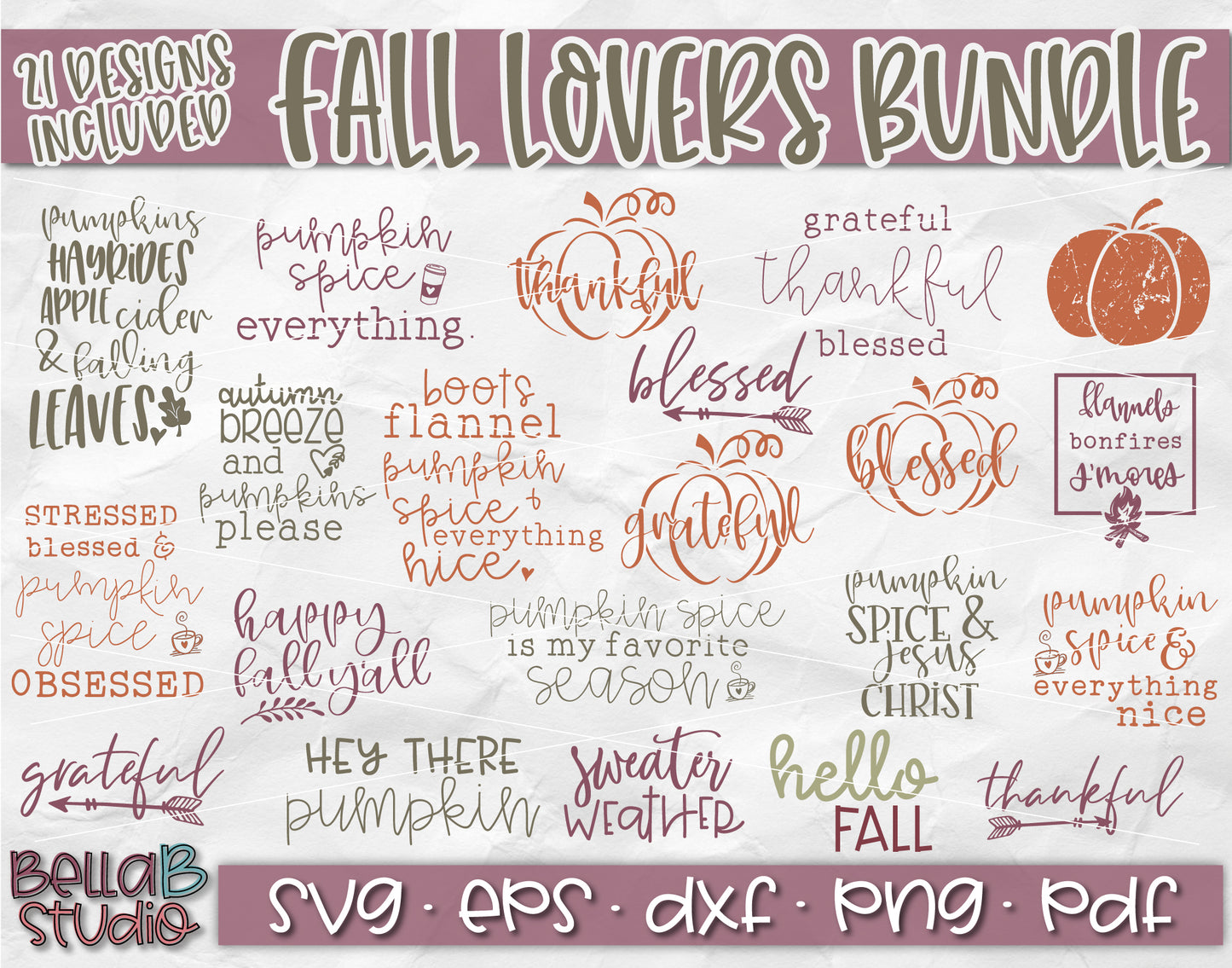 Autumn, Fall Quotes SVG Bundle