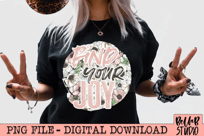 Find Your Joy PNG Design