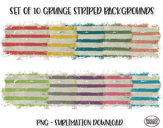Dirty Grunge Stripes Sublimation Background Bundle, Backsplash