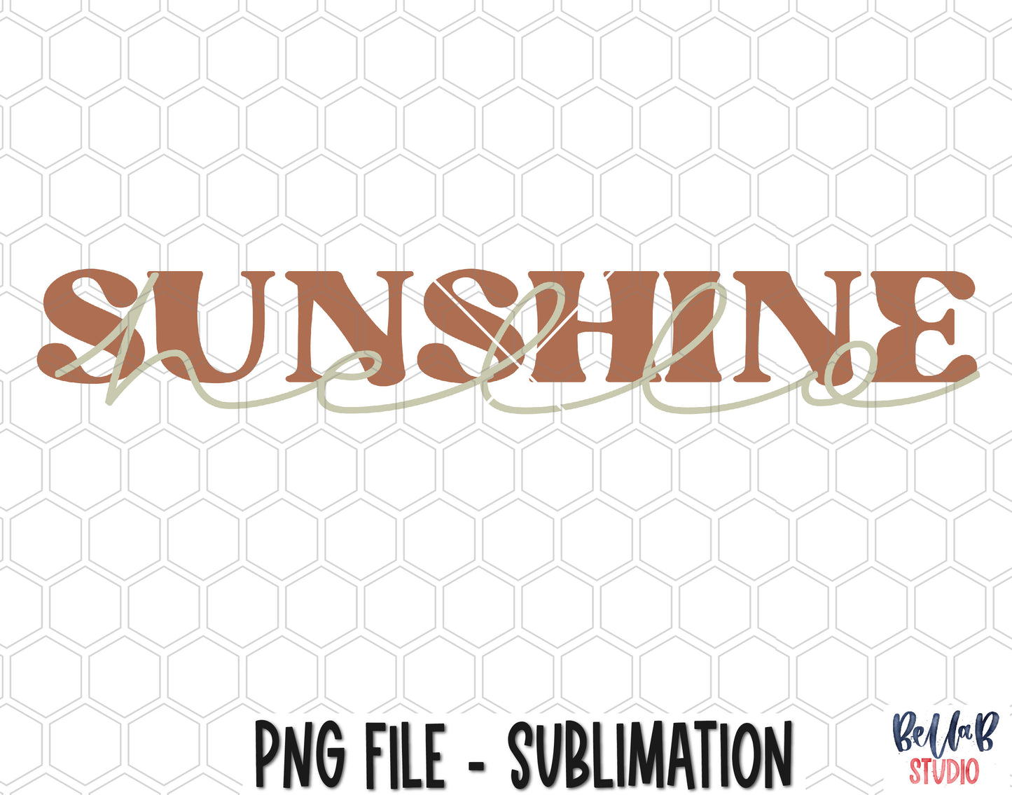Hello Sunshine Sublimation Design