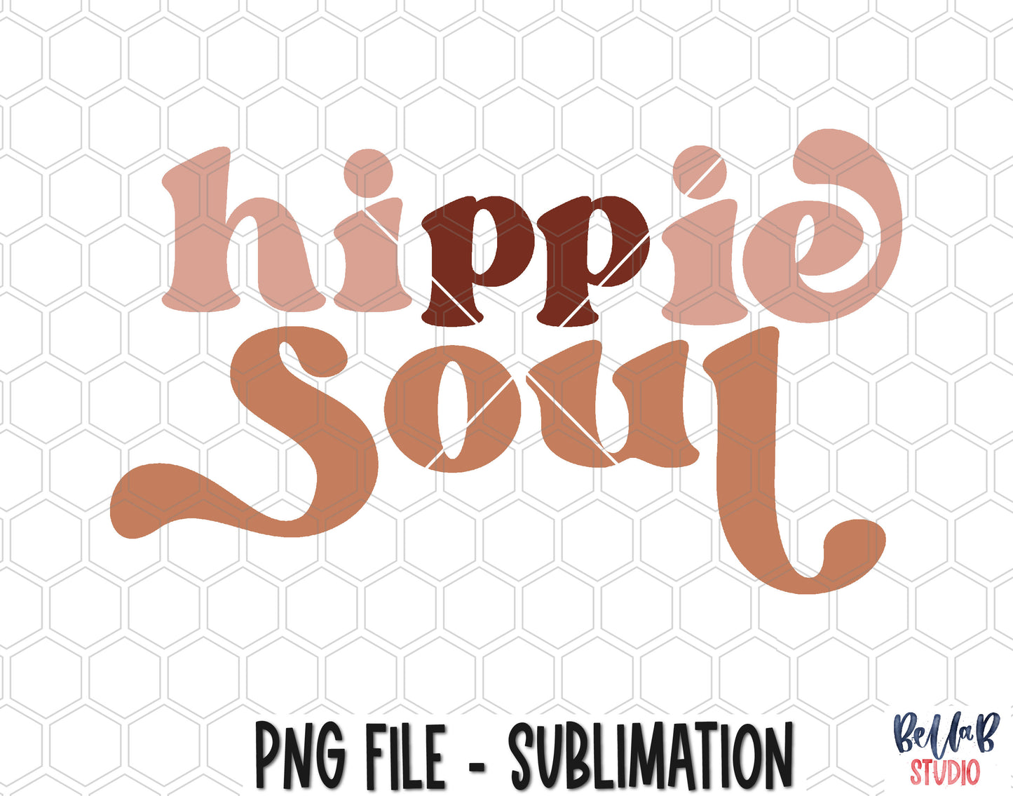 Hippie Soul Sublimation Design