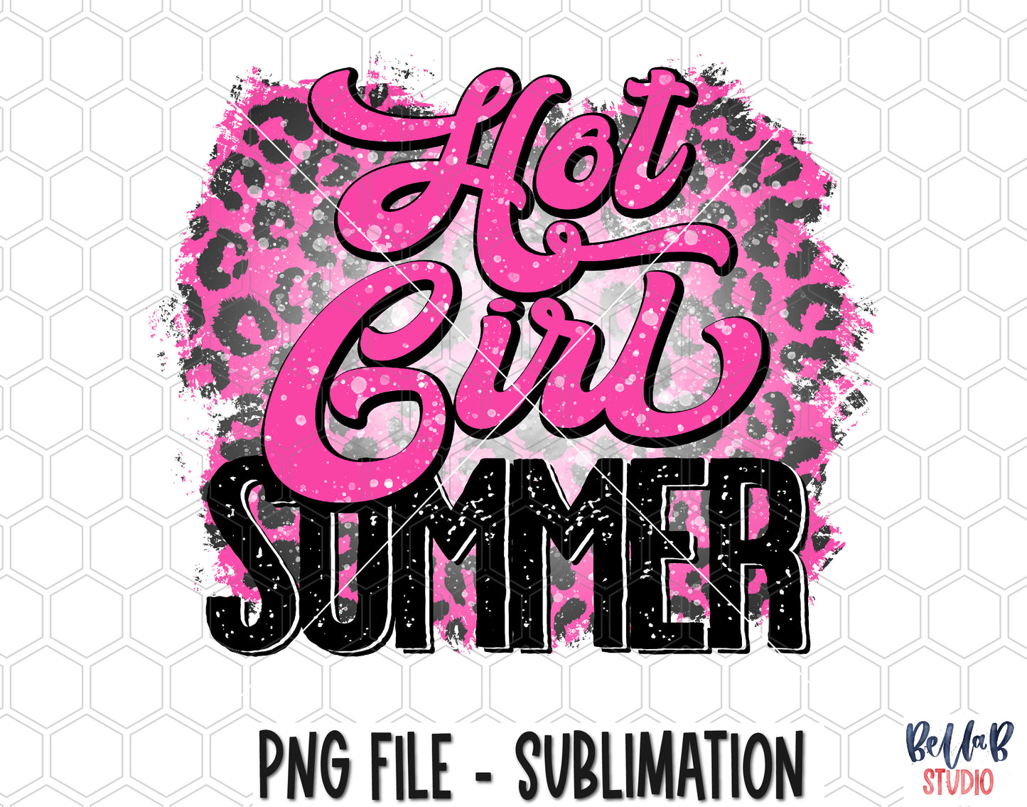 Hot Girl Summer Sublimation Design