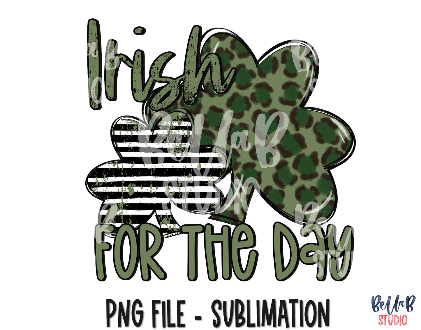 Irish For The Day Sublimation Design
