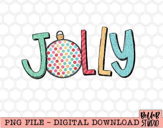 Jolly Christmas PNG Design