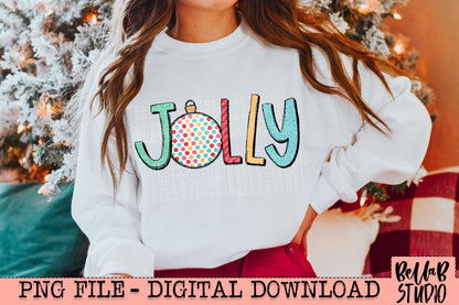 Jolly Christmas PNG Design