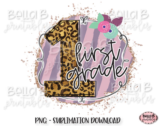 First Grade Sublimation Design, School Design