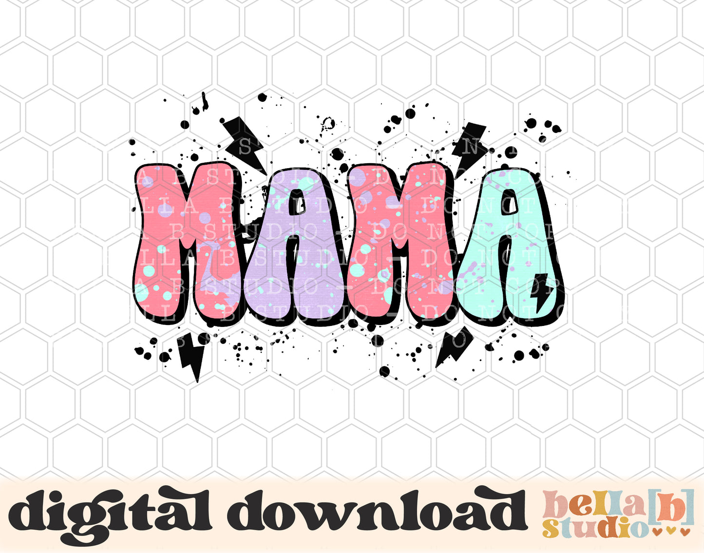 Matching Mama - Girls -Got A Problem PNG Design