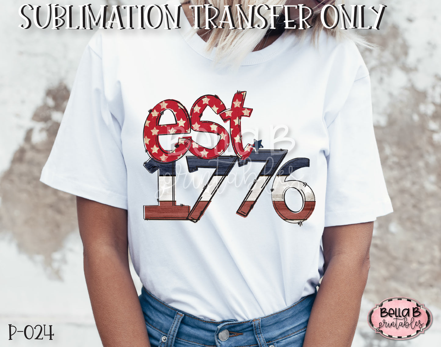 Est 1776 Sublimation Transfer - Ready To Press