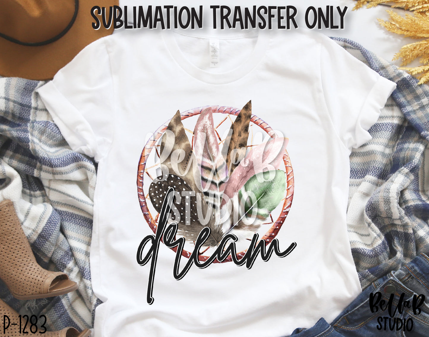 Dream- Dreamcatcher Sublimation Transfer, Ready To Press