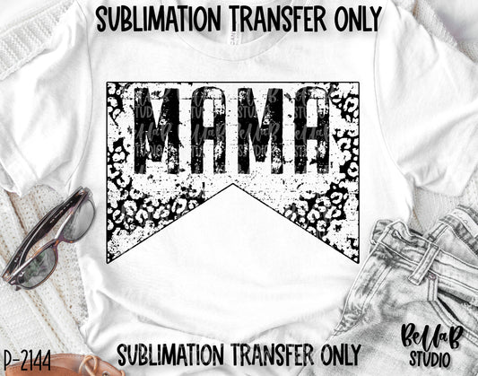 Western Mama Grunge Sublimation Transfer - Ready To Press - P2144