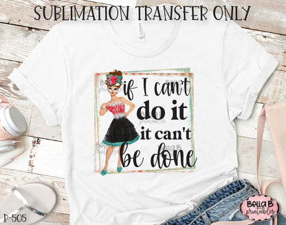 Retro Girl Sublimation Transfer, Ready To Press, Heat Press Transfer, Sublimation Print