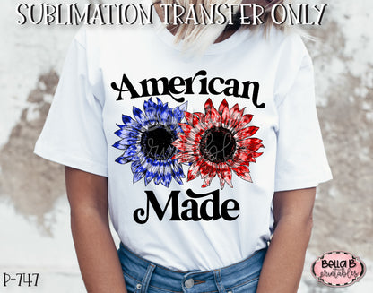 Tie Dye Sunflower American Made Sublimation Transfer - Ready To Press
