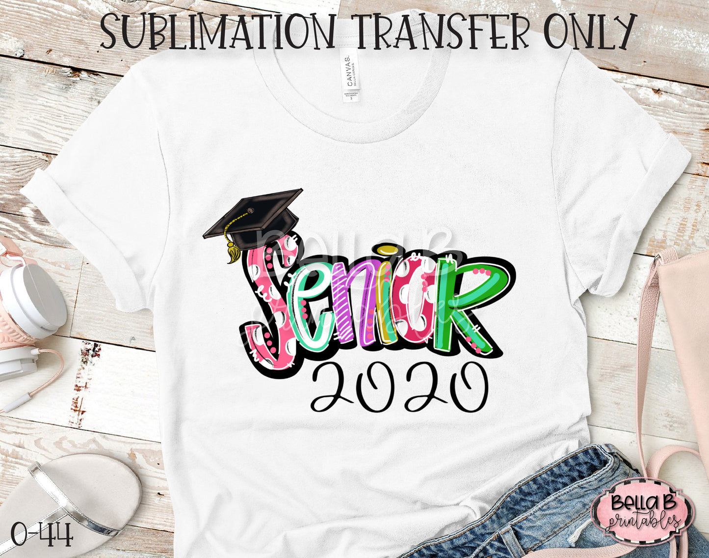 Senior Class of 2020 Sublimation Transfer, Ready To Press, Heat Press Transfer, Sublimation Print