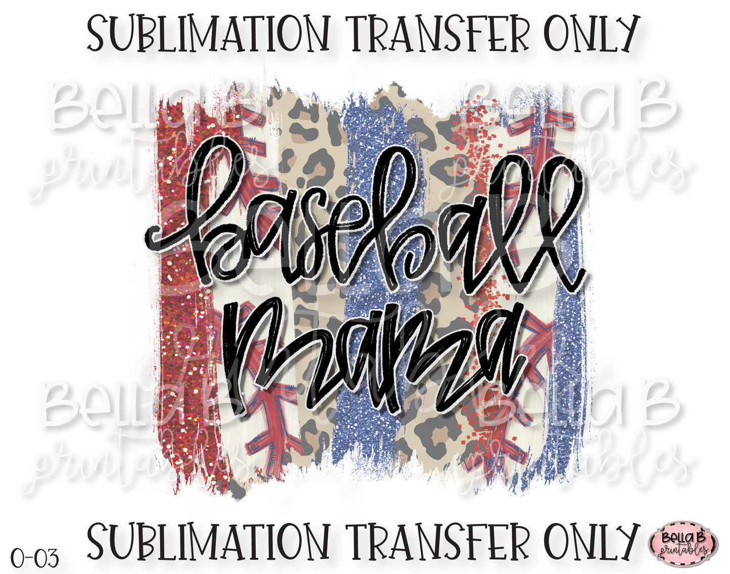 Baseball Mama Sublimation Transfer, Ready To Press, Heat Press Transfer, Sublimation Print