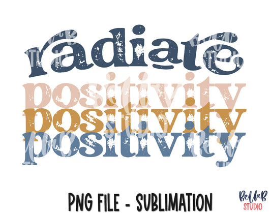 Radiate Positivity Sublimation Design