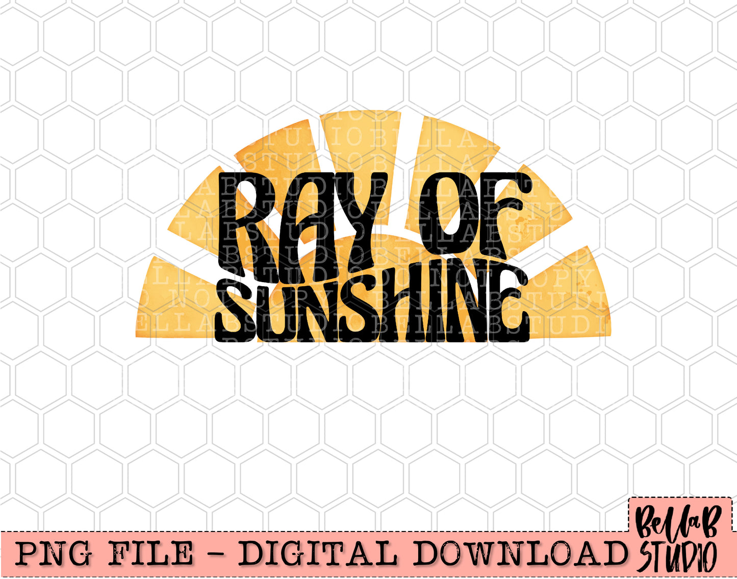 Ray Of Sunshine Sublimation Design