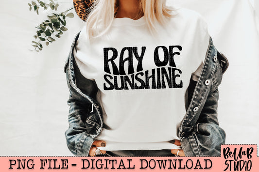 Ray Of Sunshine Sublimation Design